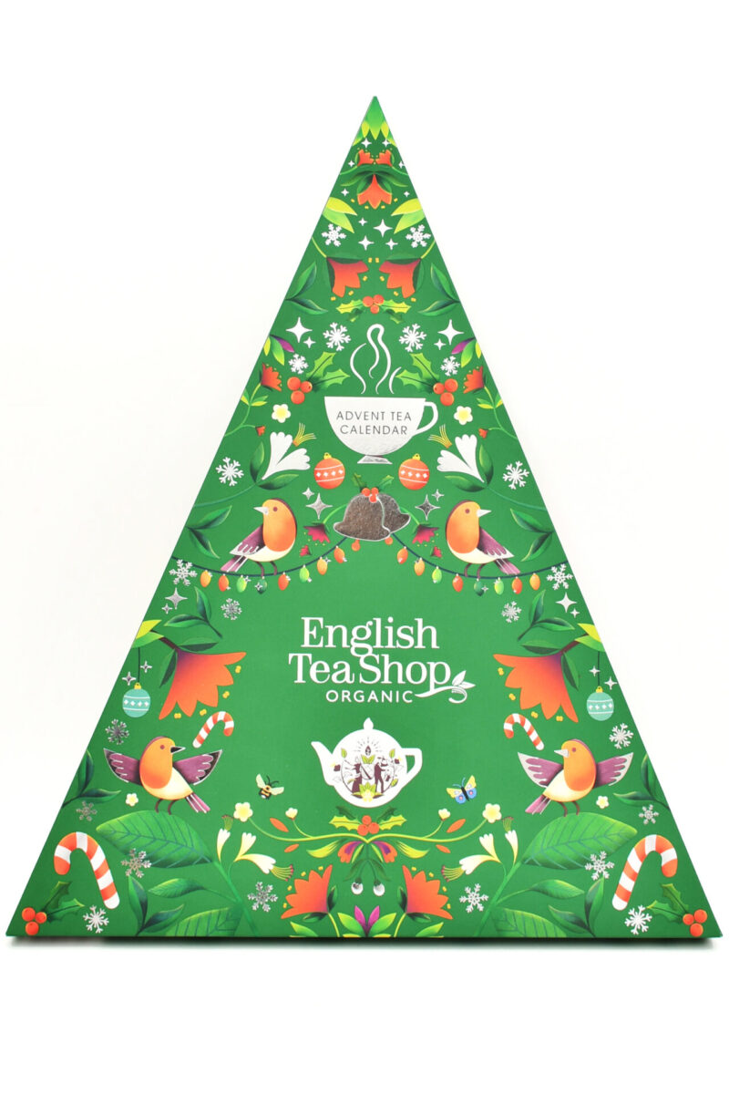 English Tea shop økologisk julekalender, 25 pyramide te